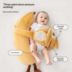 Baby Soothing Doll with Patting and Music Comfort