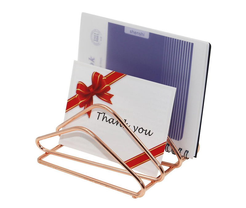 Metal Envelope Organizer with Three-Tier Design