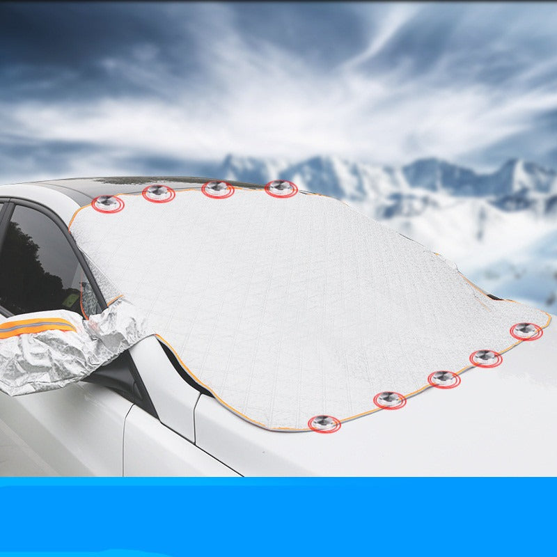 Magnetic Snow Cover