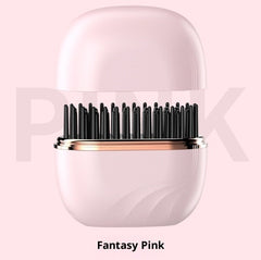 Mini Wireless Hair Straightening Comb
