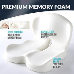 Memory Foam Lumbar Support Cushion