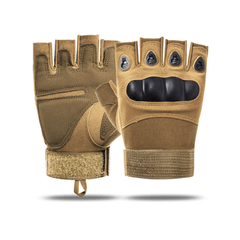 JupiterGear Tactical Military Fingerless Airsoft Gloves for Outdoor Sports, Paintball, and Motorcycling