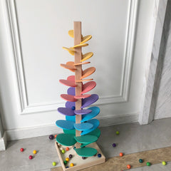 Wooden Rainbow Music Tree Educational Toy