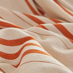 Soft Chenille Sofa Throw with Tassels and Washable Cover