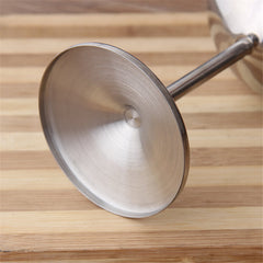 Stainless Steel Wine Glasses for Parties and Cocktails
