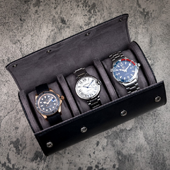 Leather Travel Watch Case