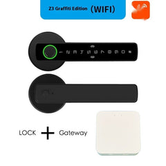 Smart Spherical Wooden Door Lock
