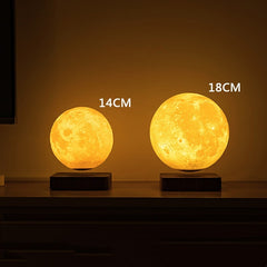 Levitating Moon Magnetic Floating Night Light