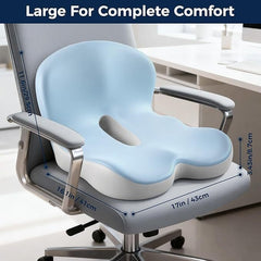 Memory Foam Lumbar Support Cushion