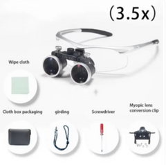 35X Magnifying Glasses for Dental & Surgical Use
