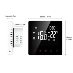 LCD Touch Screen Intelligent Thermostat