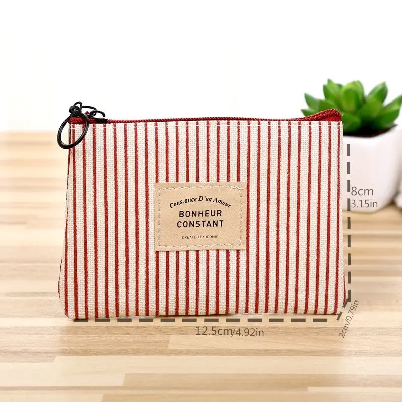 Modern Zipper Cosmetic Pouch and Organizer Bag