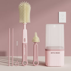 Silicone Portable Nipple Brush Set