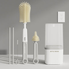 Silicone Portable Nipple Brush Set