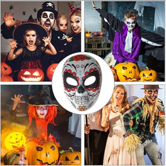 Halloween Day of the Dead Makeup Mask for Performances
