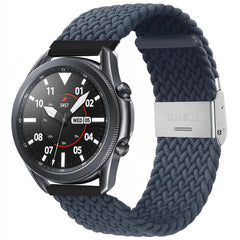 Adjustable Nylon Woven Smartwatch Strap for Garmin, Huawei, Samsung