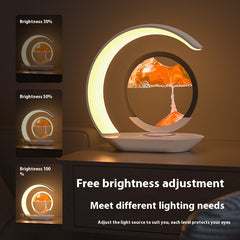 Wireless Sand Painting LED Night Light With Charger