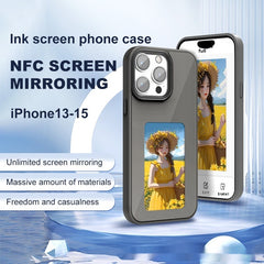 NFC E-Ink 4-Color AI Phone Case for iPhone
