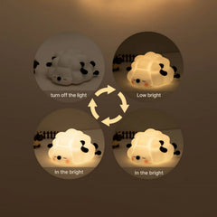 Silicone Soft Light Eye Protection Night Lamp