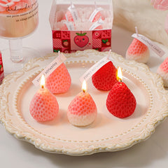 Strawberry Soy Wax Scented Candle