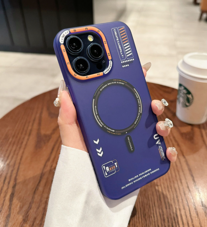 Magnetic Frosted Skin Protective Phone Case
