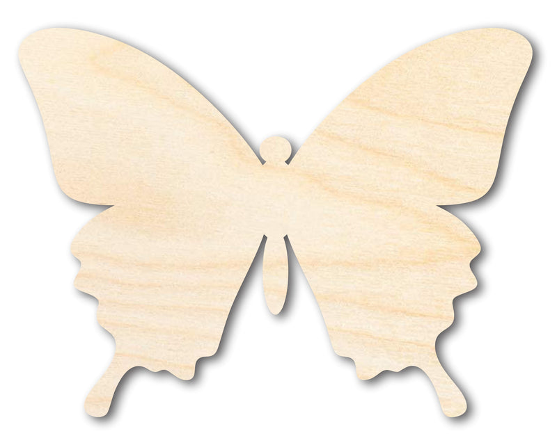 Unfinished Wood Butterfly | Insect | Animal | Wildlife | Craft Cutout | up to 46