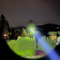 18350 LED Handheld Light for Patrol or EDC