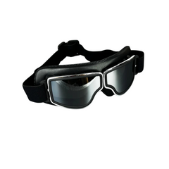 Vintage Leather Motorcycle Goggles
