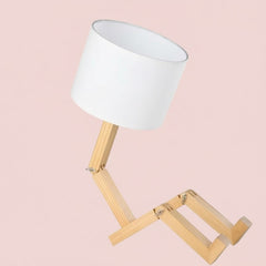 Creative Shape-Changing Wooden Lamp – Foldable Modern Desk Light for Bedroom, Study & Living Room
