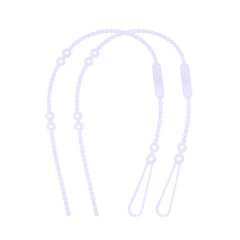 Silicone Toy Strap for Stroller and High Chair, Adjustable