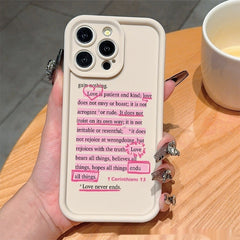 Love Definition Art Phone Case for iPhone