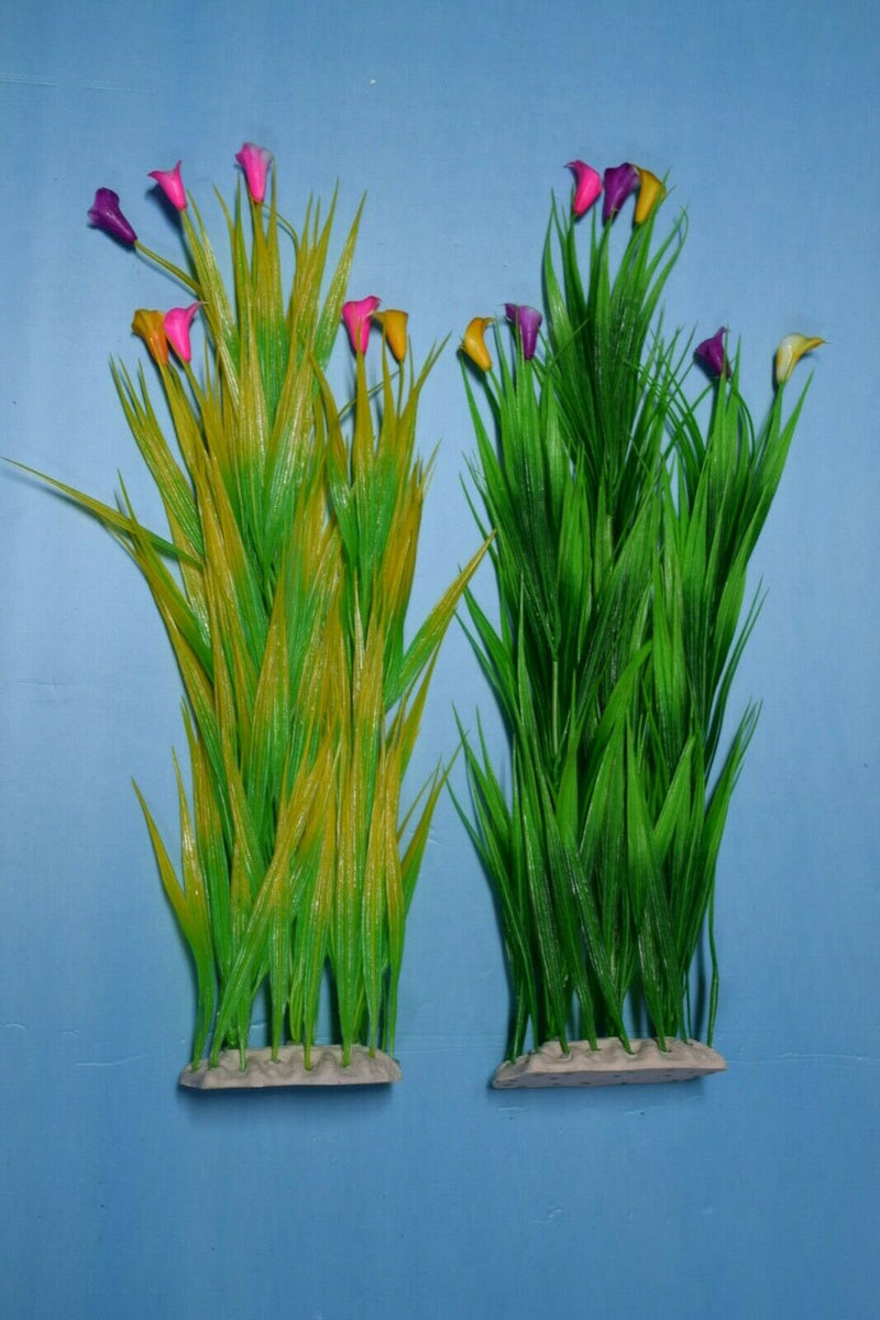 Artificial Aquarium Plant for Fish Tanks, LARGE DECOR 23
