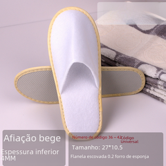 Wholesale Disposable Plush Hotel Slippers