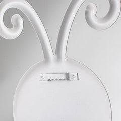 12" Metal Embossed Ladybug Hanger: Solid
