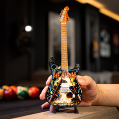 Def Leppard’s “Hysteria” Miniature Guitar