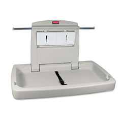 Rubbermaid Sturdy Station 2 Baby Changing Table, 33.5 x 21.5, Platinum