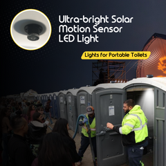 Porta potty solar lights with motion Sensor ‎BICSHL-06