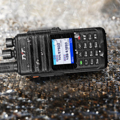 Interphone Outdoor Portable Power Self-driving Tour Dual-band Walkie-talkie Commercial