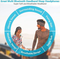 Wireless Sleep Headband Bluetooth Headphones