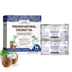 Coconut Oil Teeth Whitening Strips