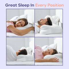 Cloud-shaped Memory Foam Pillow Core