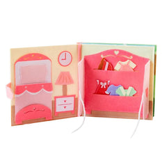Baby Cloth Book Felt Montessori