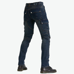 Men's Drop-Resistant Multi-Pocket Biker Pants