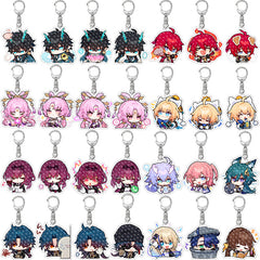Acrylic Keychain of Honkai Star Rail Characters