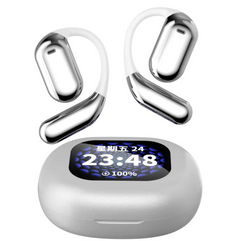 LED Display Ear-mounted OWS Bluetooth Headset
