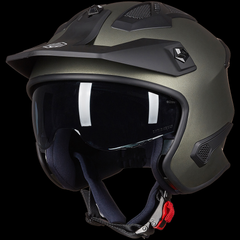 ILM Open Face Motorcycle 3/4 Half Helmet Model 726X