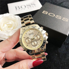 Steel Alloy Fashion Quartz Watch