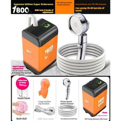 Outdoor Portable Electric Shower