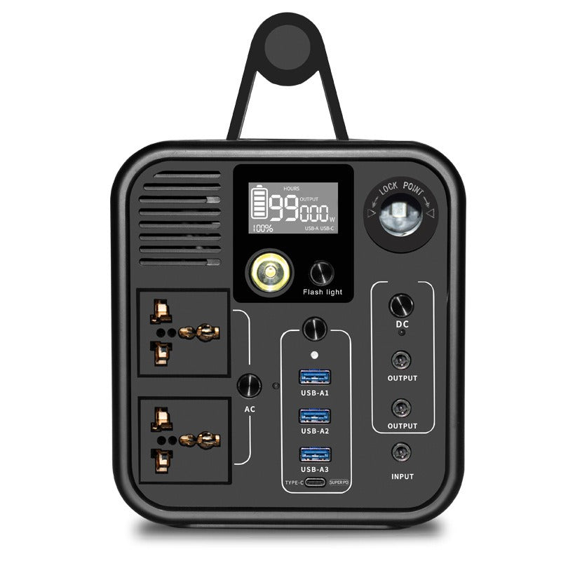 220V Outdoor High Power 600W Emergency Car Power Supply