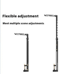 Stainless Steel Adjustable Blackened Lamp Holder